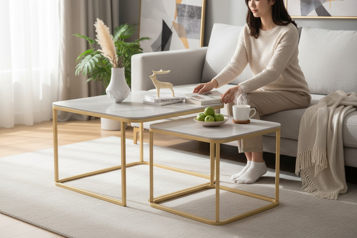 GOLDEN MARBLE SET STOLIĆA