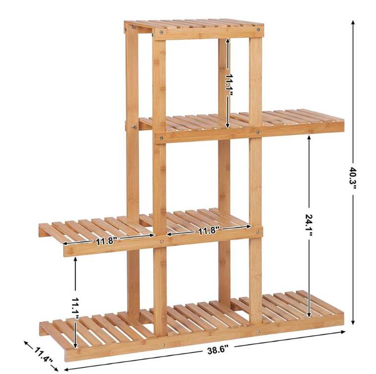 BAMBUS VIŠENAMJENSKA POLICA / DRZAC ZA BILJKE
