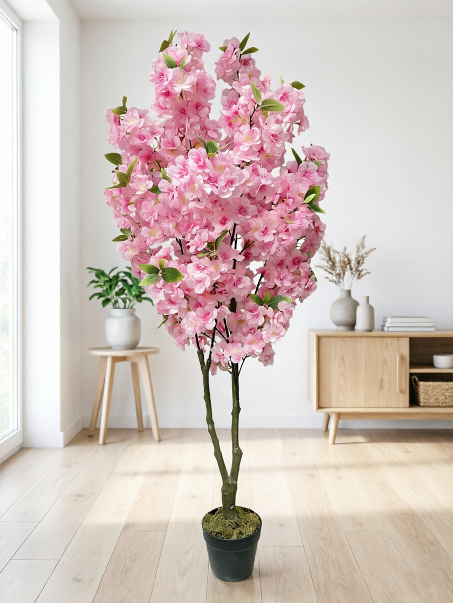 UMJETNO DRVO SAKURA MAXI — DRVO ROZE TREŠNJE 130 cm