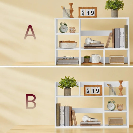 Polica Store – desktop i kuhinjski organizer bijela