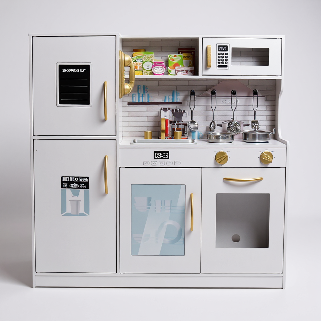 DJEČIJA DRVENA KUHINJA LUNA