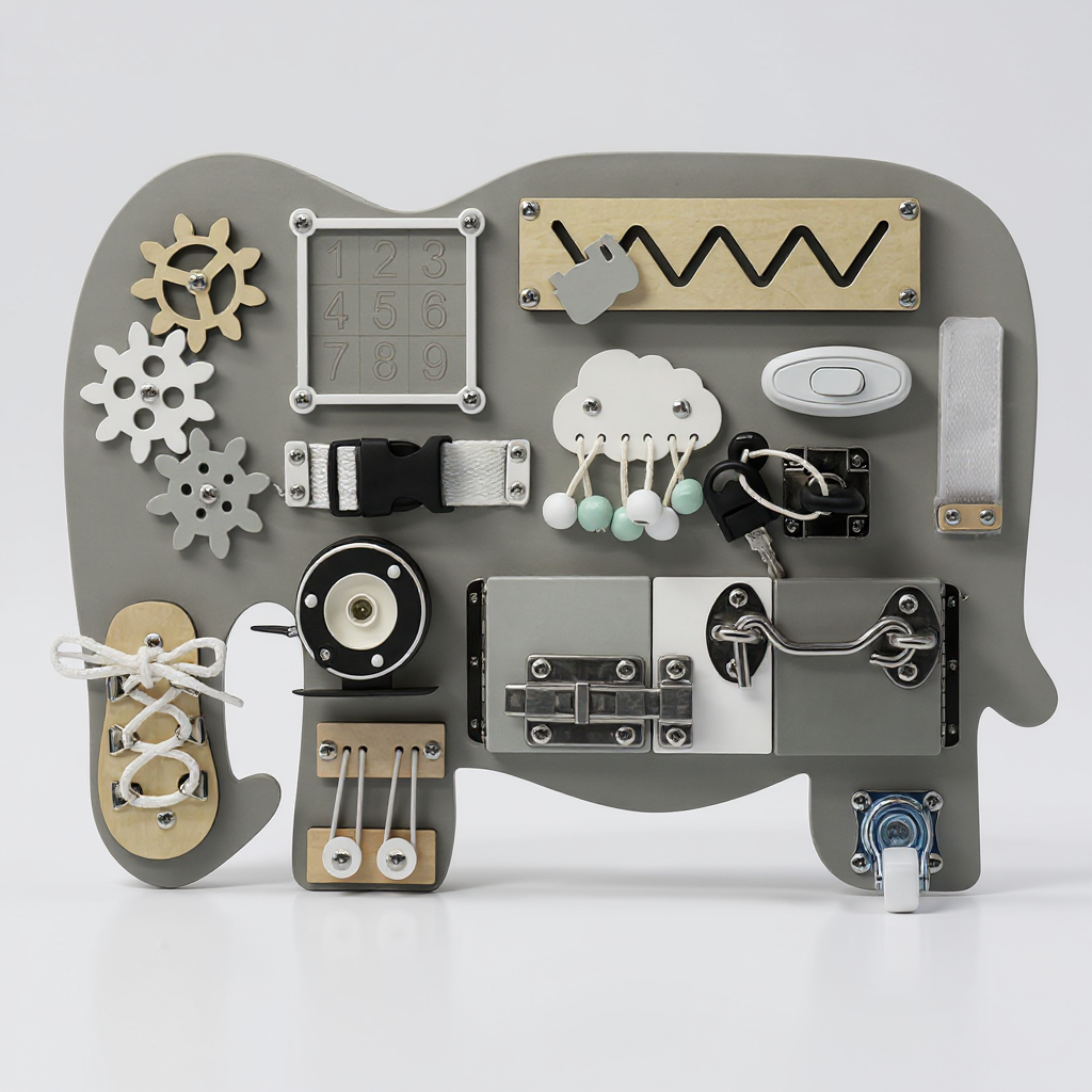 MONTESSORI BUSY BOARD SLON