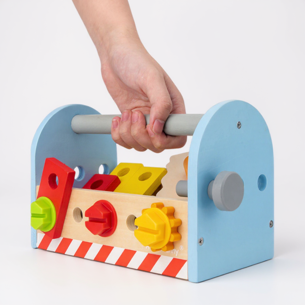 DRVENI ALAT SET ZA DJECU "TOOL BOX" KORPA