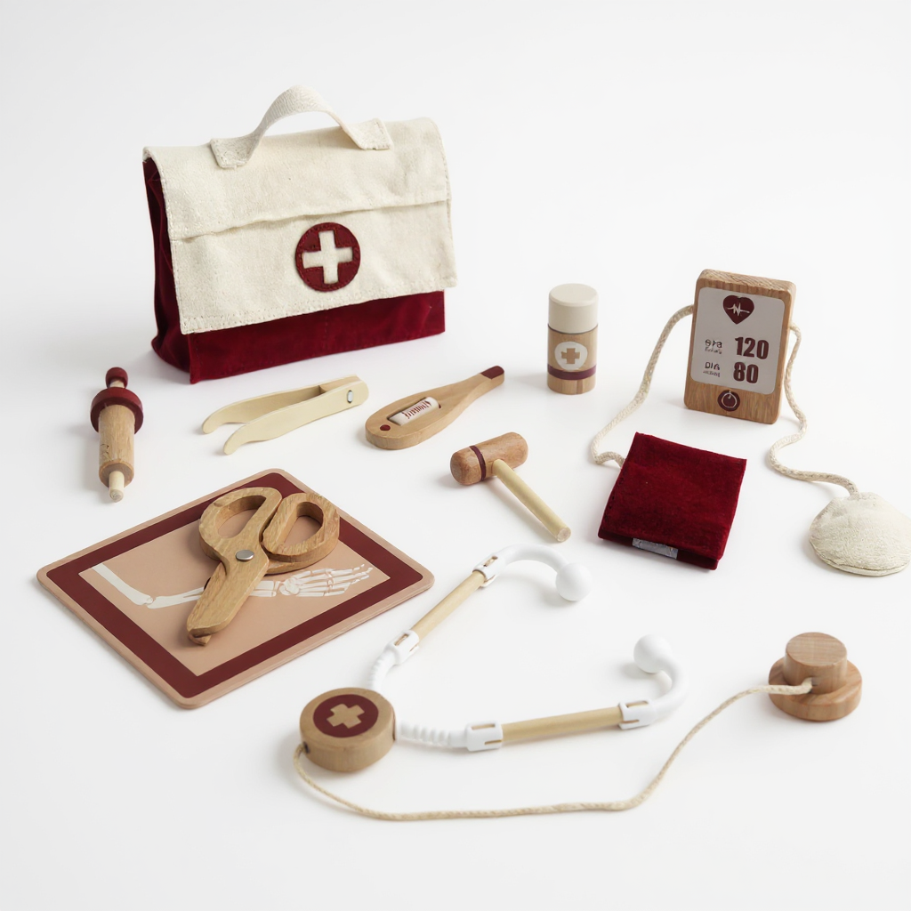 DRVENI DOKTORSKI SET ZA DJECU
