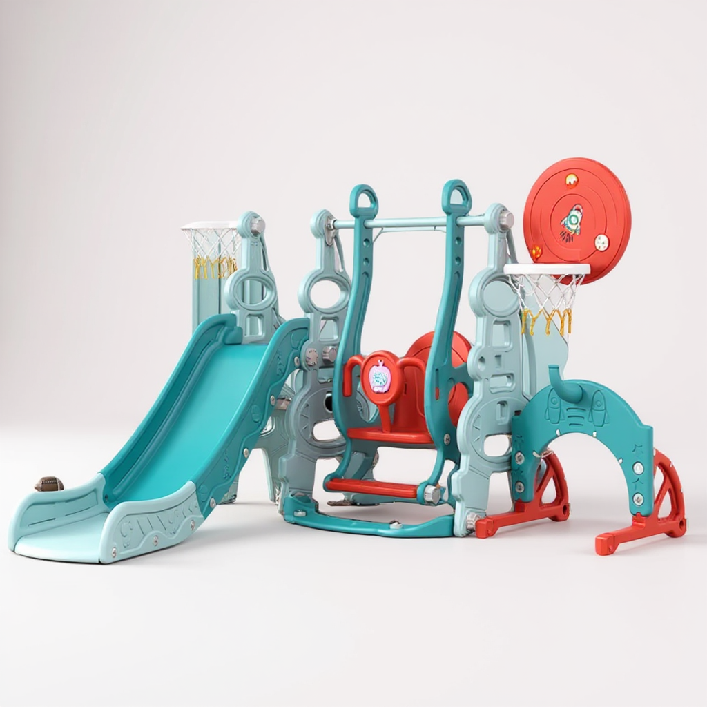 7 U 1 IGRAONICA ZA DJECU / KOS / TOBOGAN / LJULJACKA PLAVA