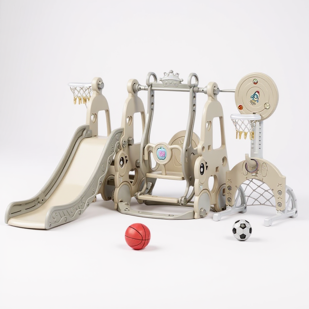 7 U 1 IGRAONICA ZA DJECU / KOS / TOBOGAN / LJULJACKA BEŽ BOJA