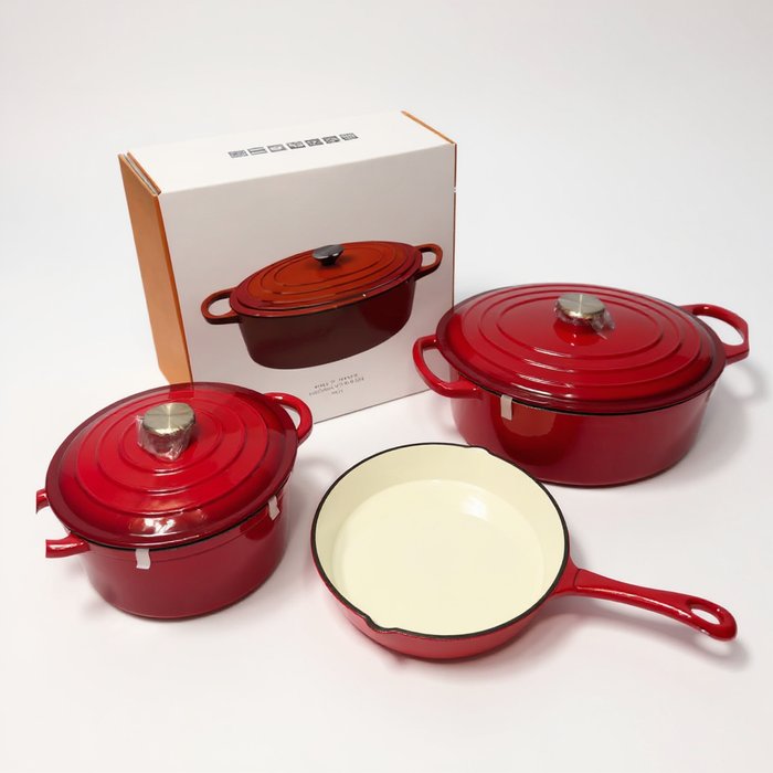 SET GUSANOG POSUĐA / TAVA / KASEROLA / SERPA / 3 U 1