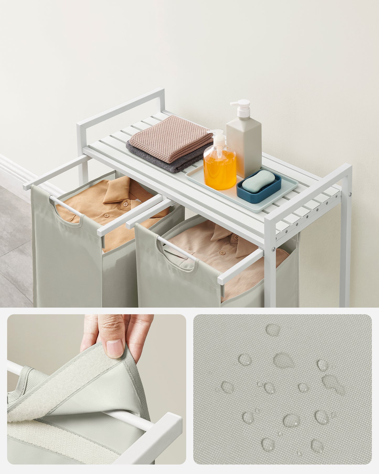 Korpa za veš Washy – bijela