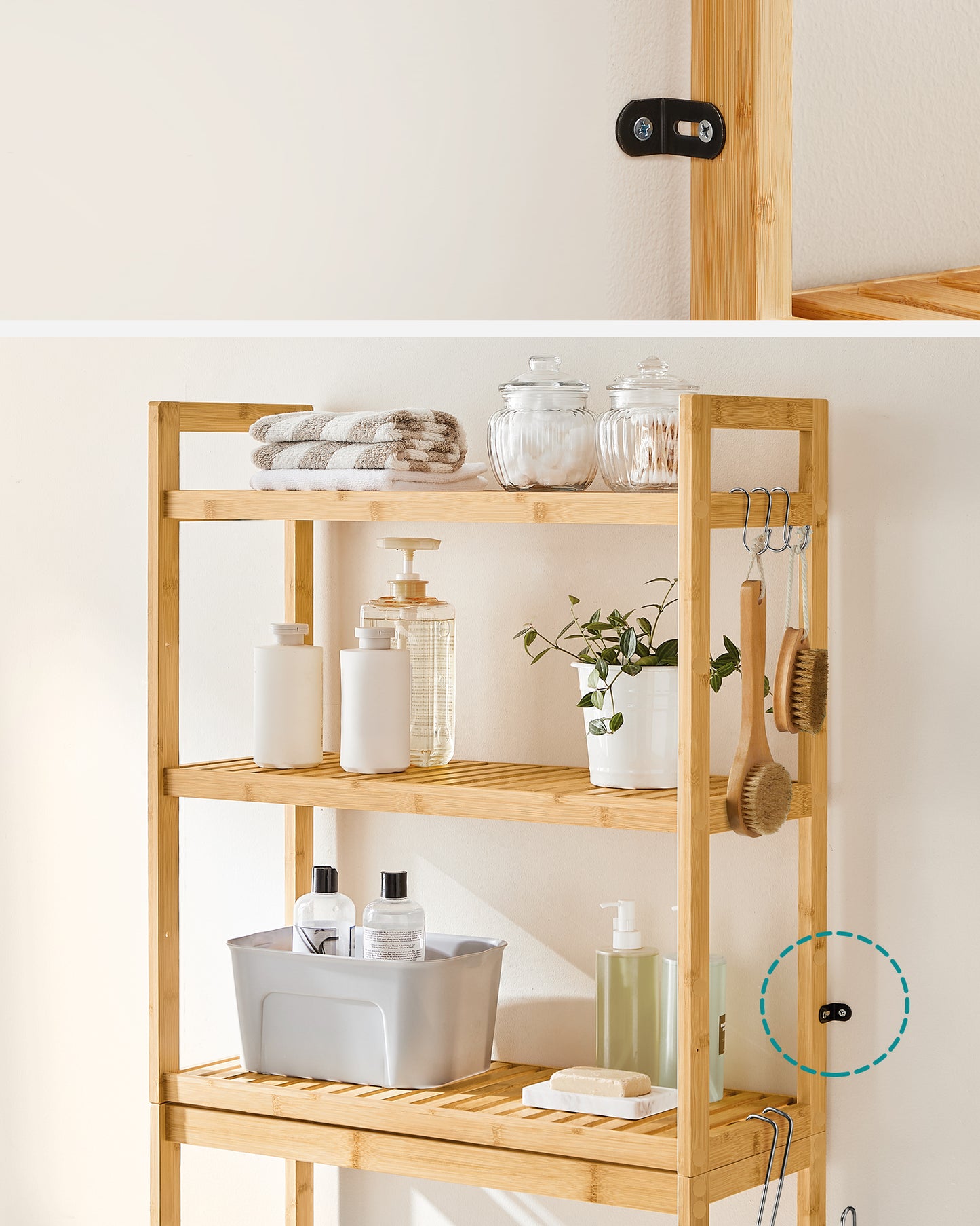 Polica za kupatilo Rise