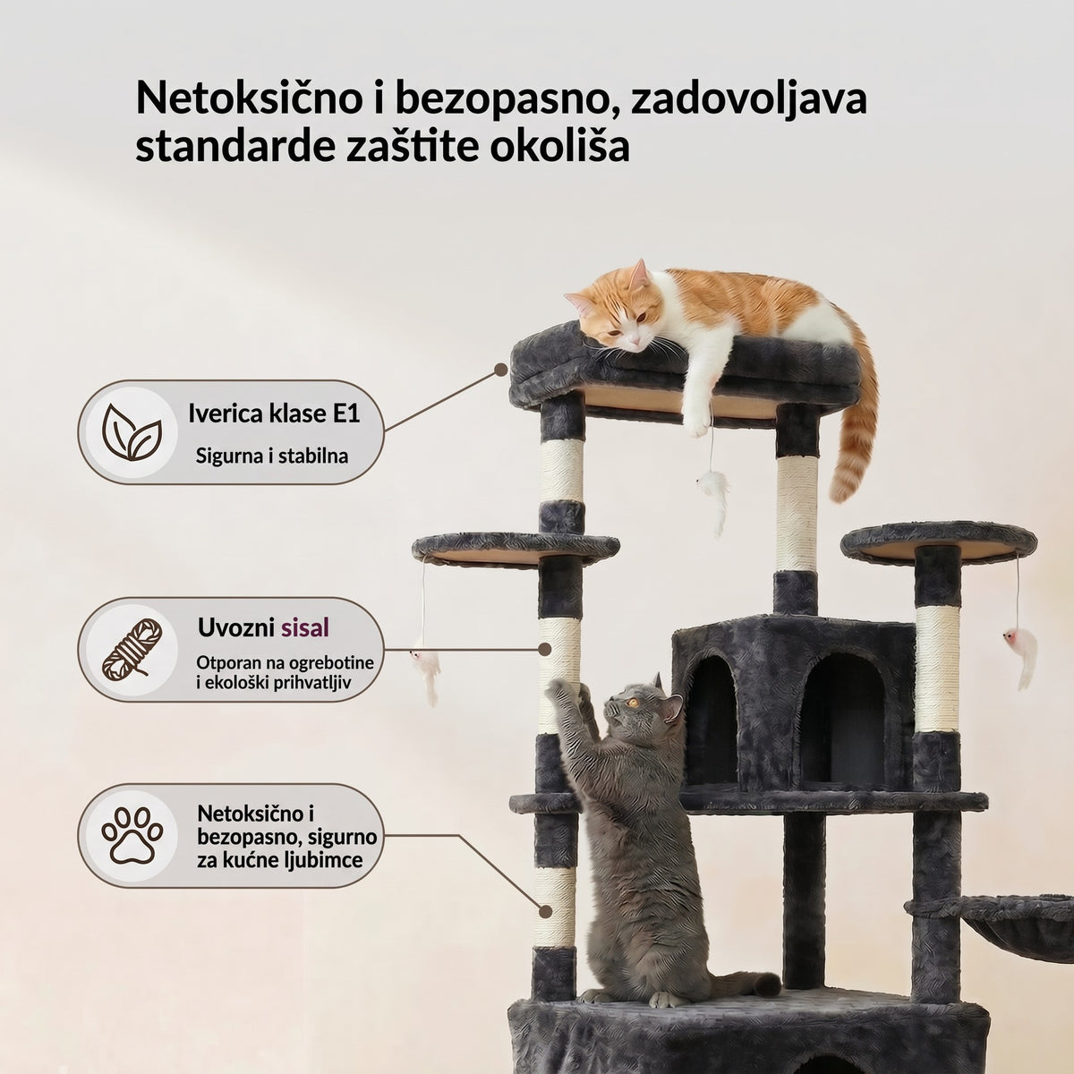 Grebalica za mačke Citadela