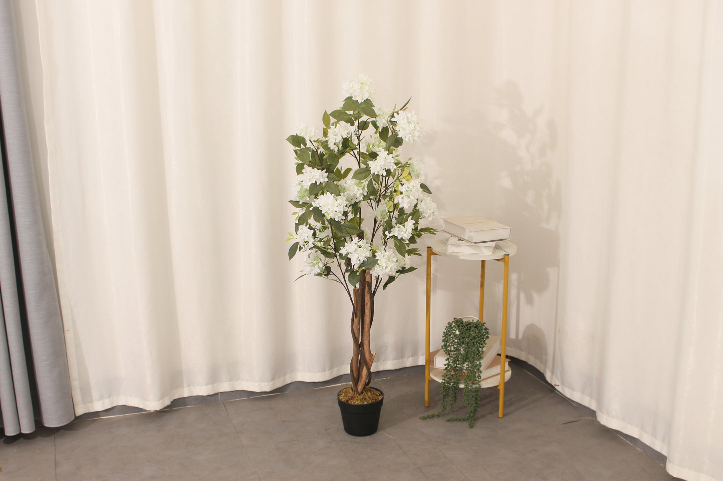 UMJETNO DRVO BIANCA — BIJELO CVJETNO DRVO 120 cm