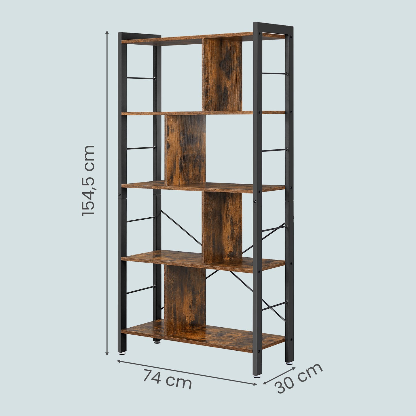 Polica za knjige i dekoracije Colos