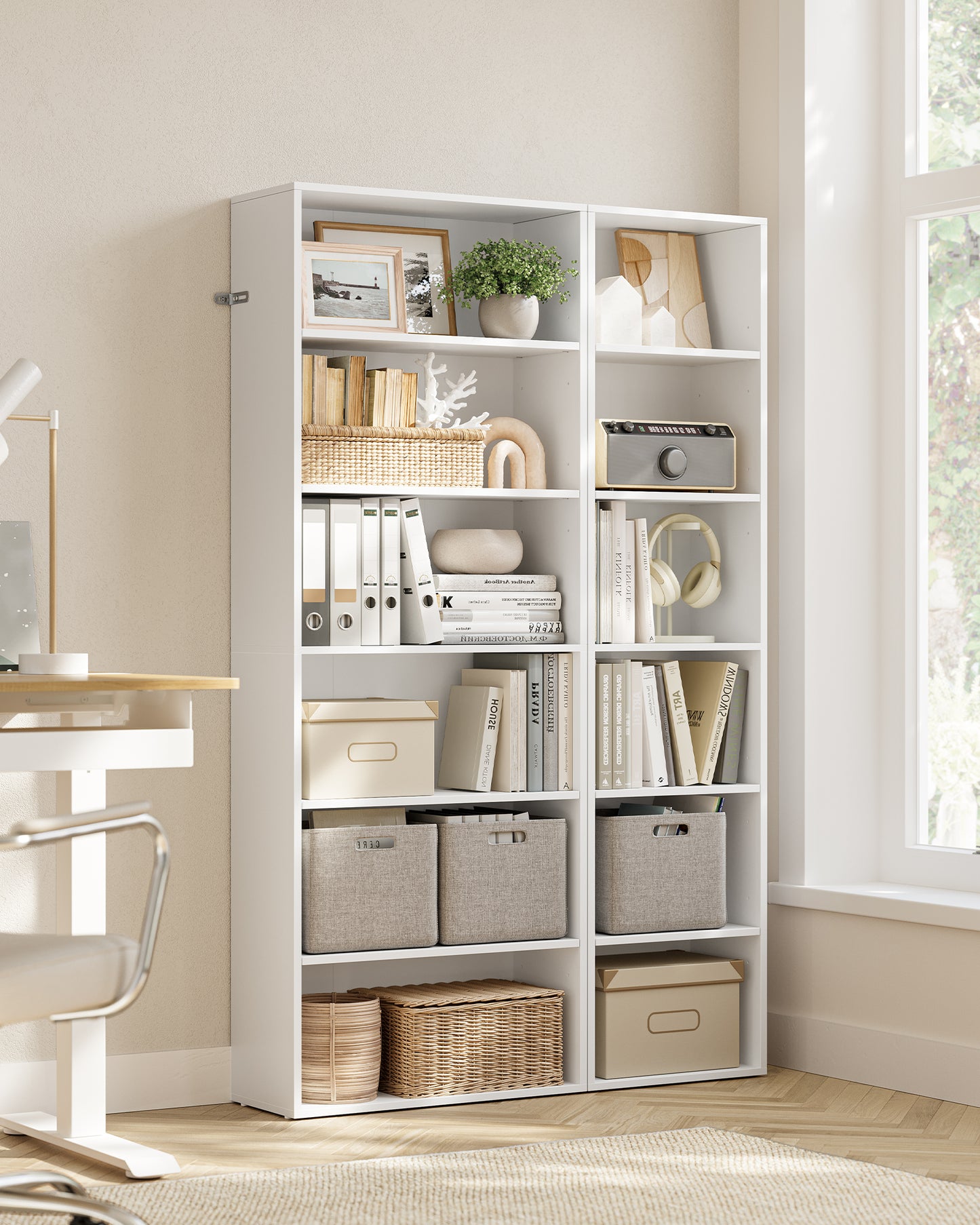 Polica za knjige i dekoracije Atlas