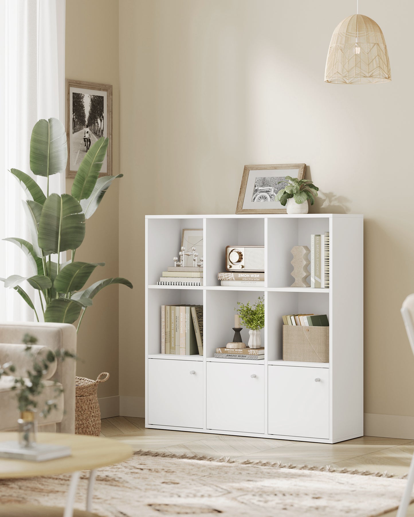 Polica za knjige i dekoracije Grid