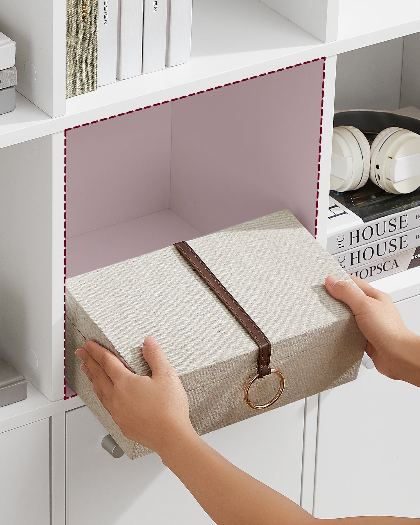 Polica za knjige i dekoracije Grid