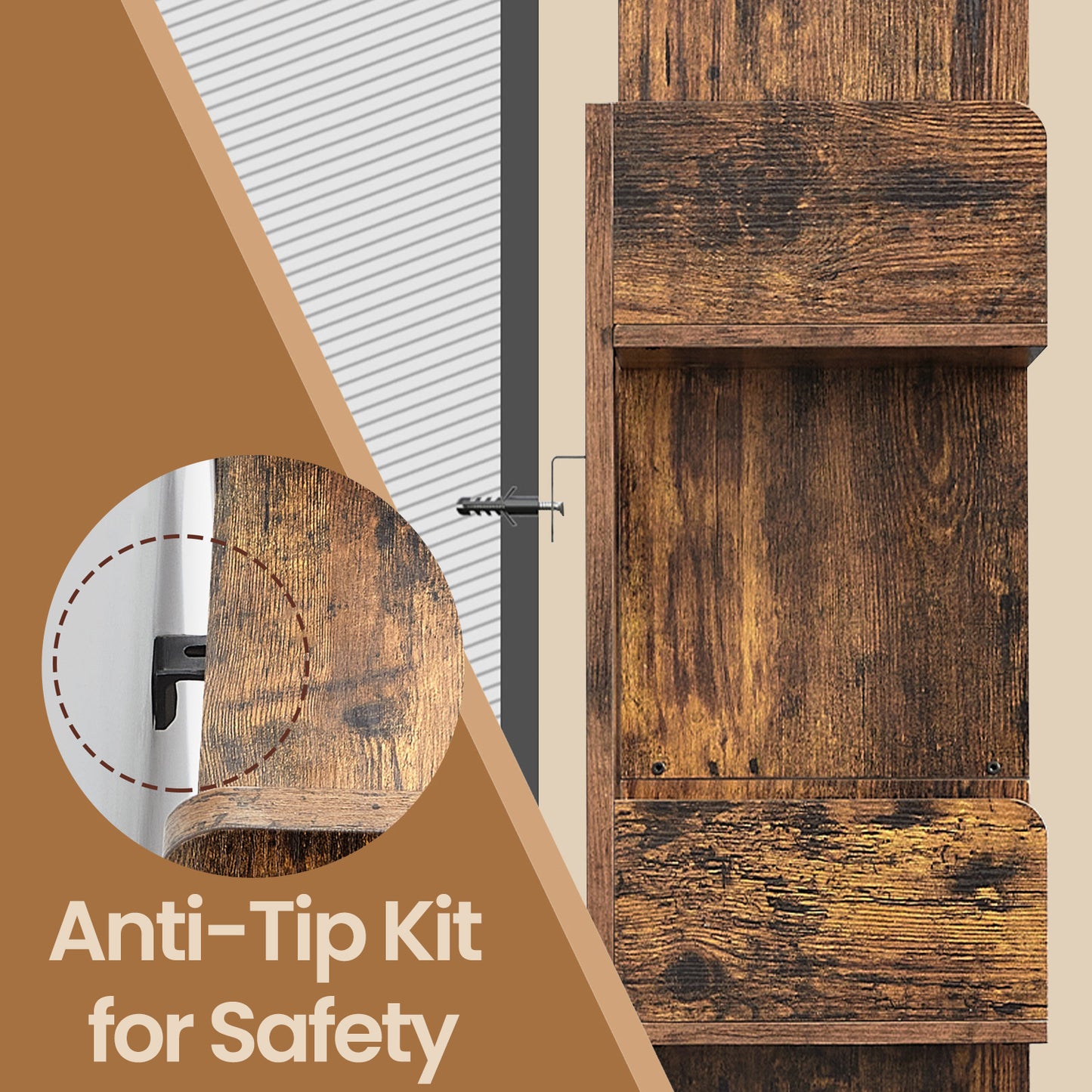 Polica za knjige i dekoracije Nest