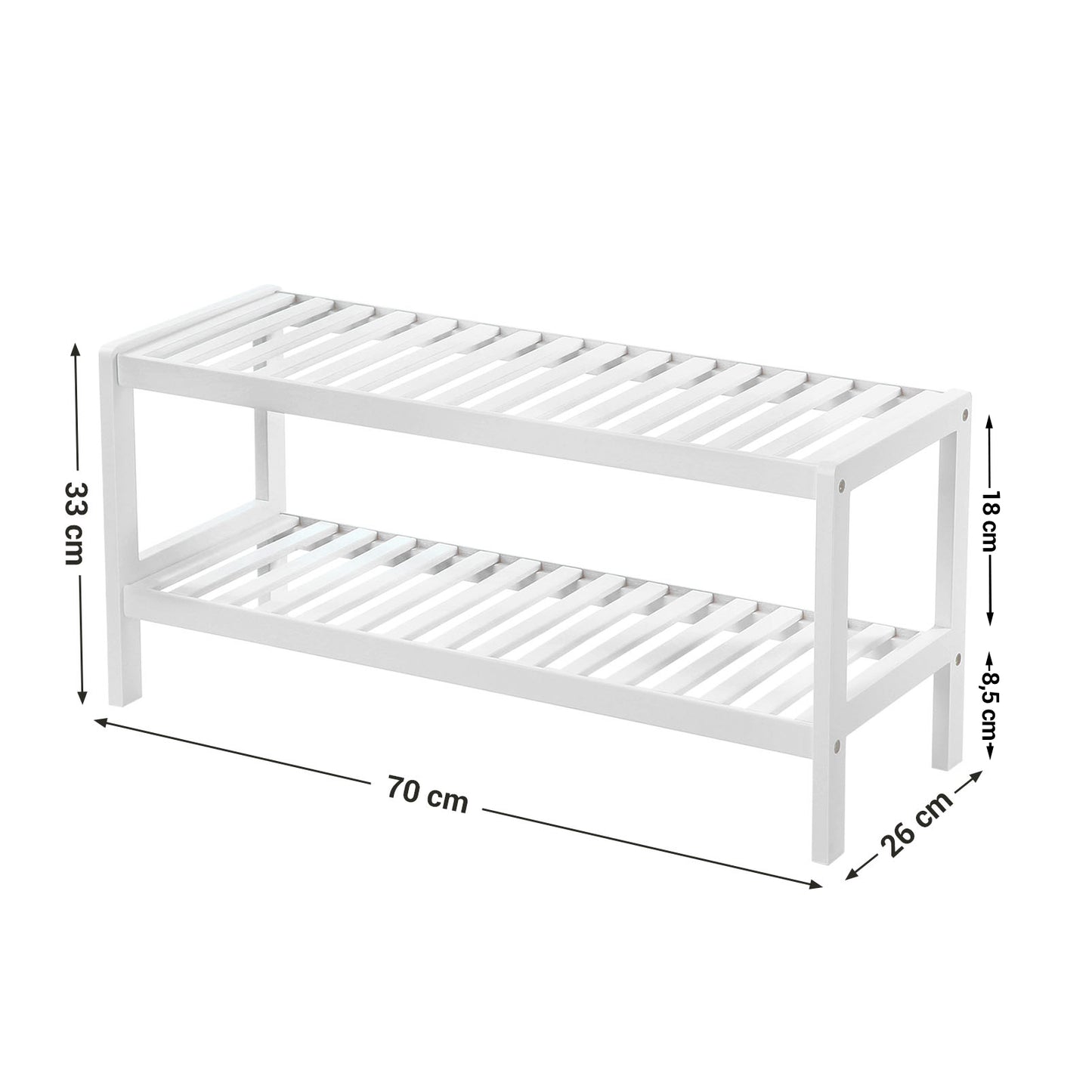 Stalak za obuću Tier