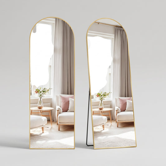 Podno ogledalo Illume – ZLATNI OKVIR 160 cm