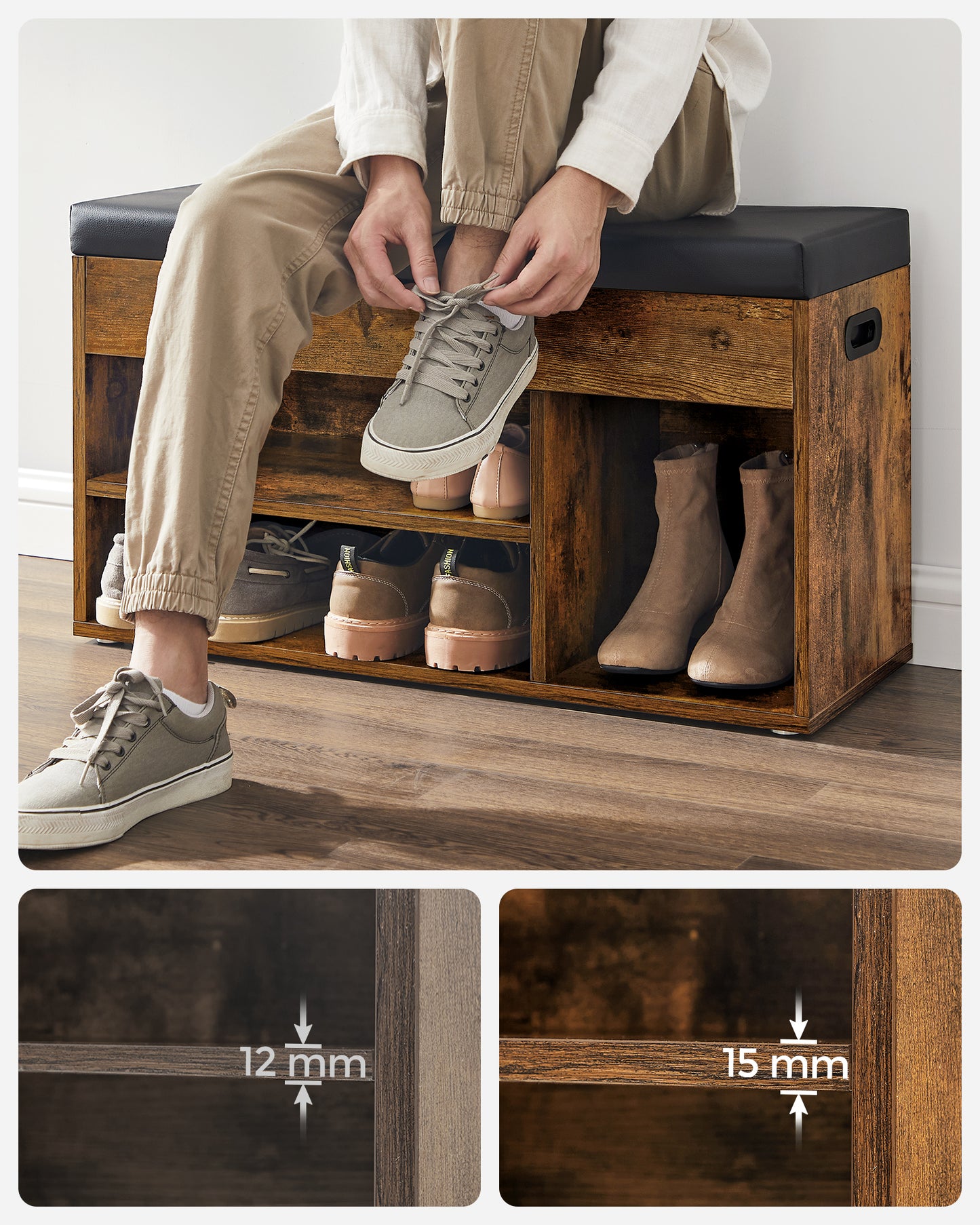 Klupa cipelar Ligna orah