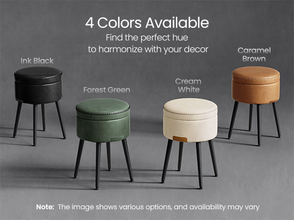 Tabure za skriveno  odlaganje Velour- zeleni