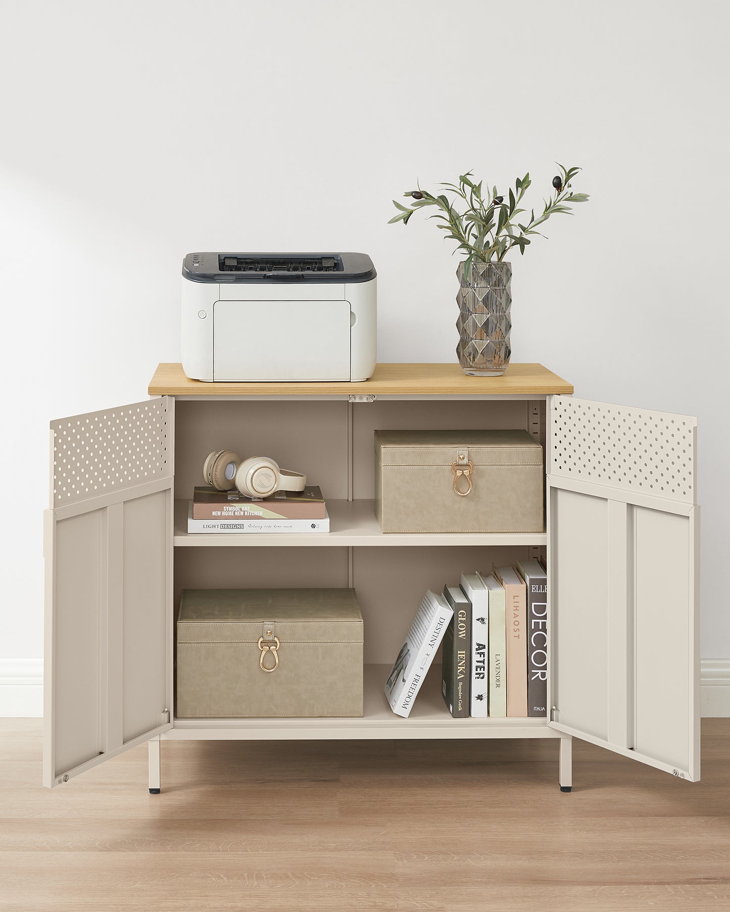 Komoda za odlaganje Solea – bijela