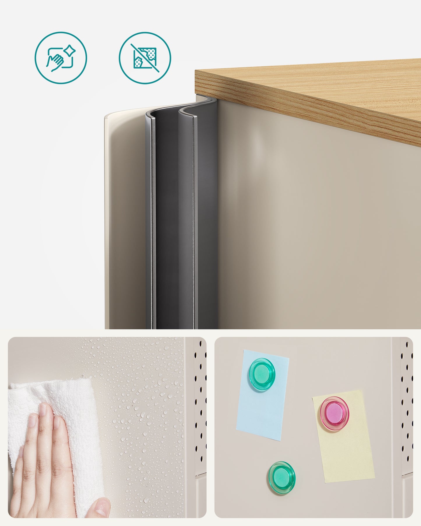 Komoda za odlaganje Solea – bijela