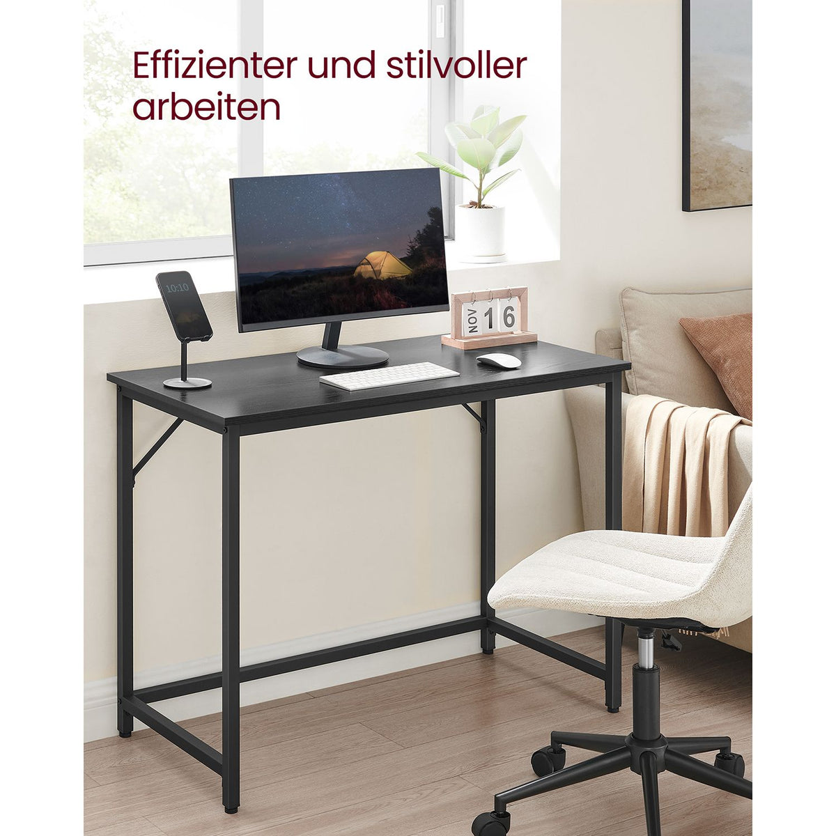 Radni sto Industrial- crni