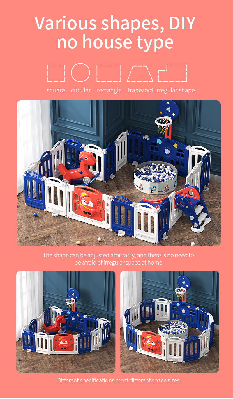 IGRAONICA MINI LAND 180*150 CM PLAVA