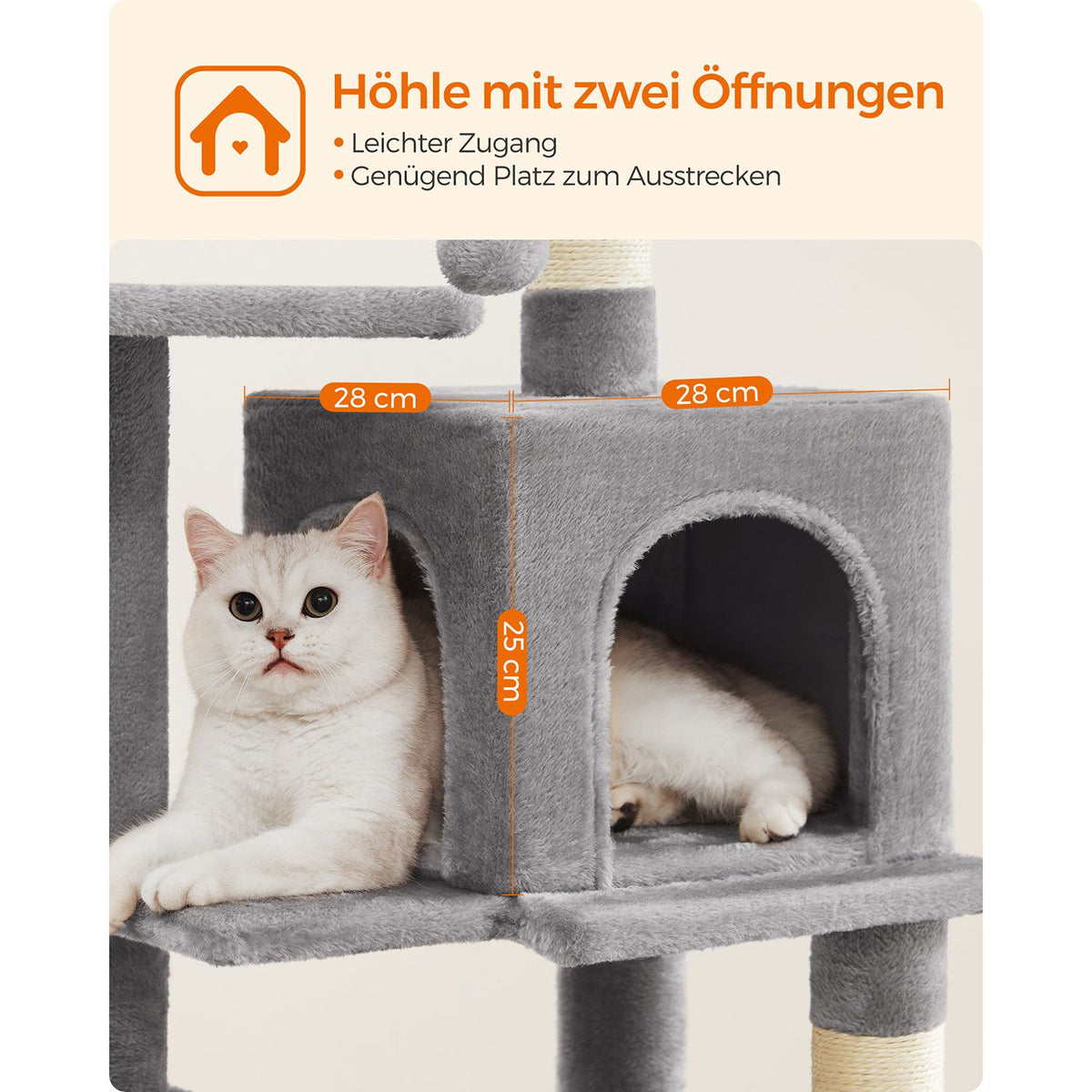 Grebalica za mačke- CAT TREE WHISK – MINI