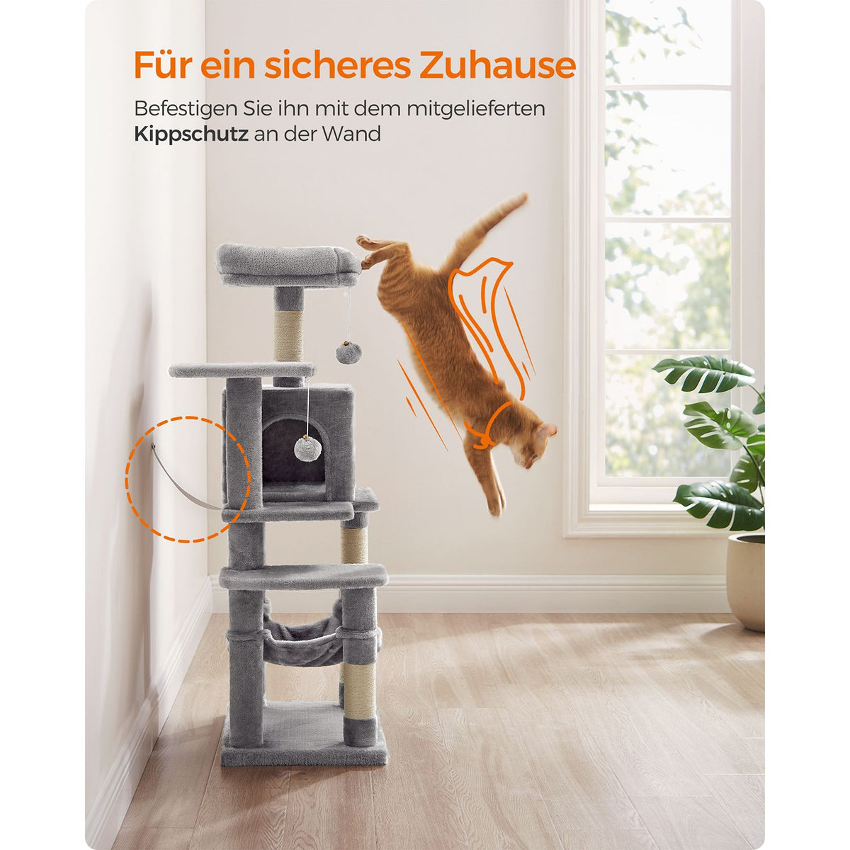 Grebalica za mačke- CAT TREE WHISK – MINI