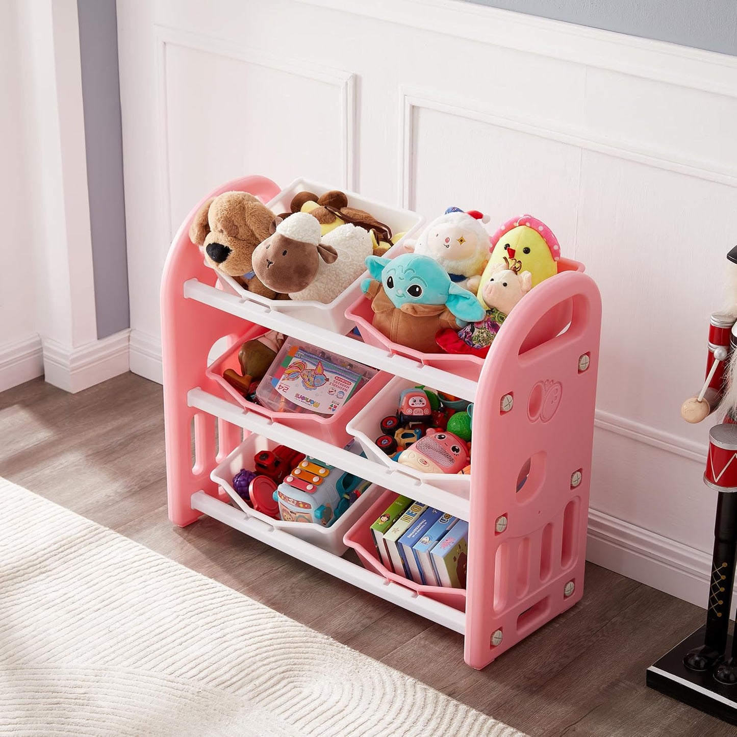 ORGANIZER ZA DJEČIJE IGRAČKE ROZI