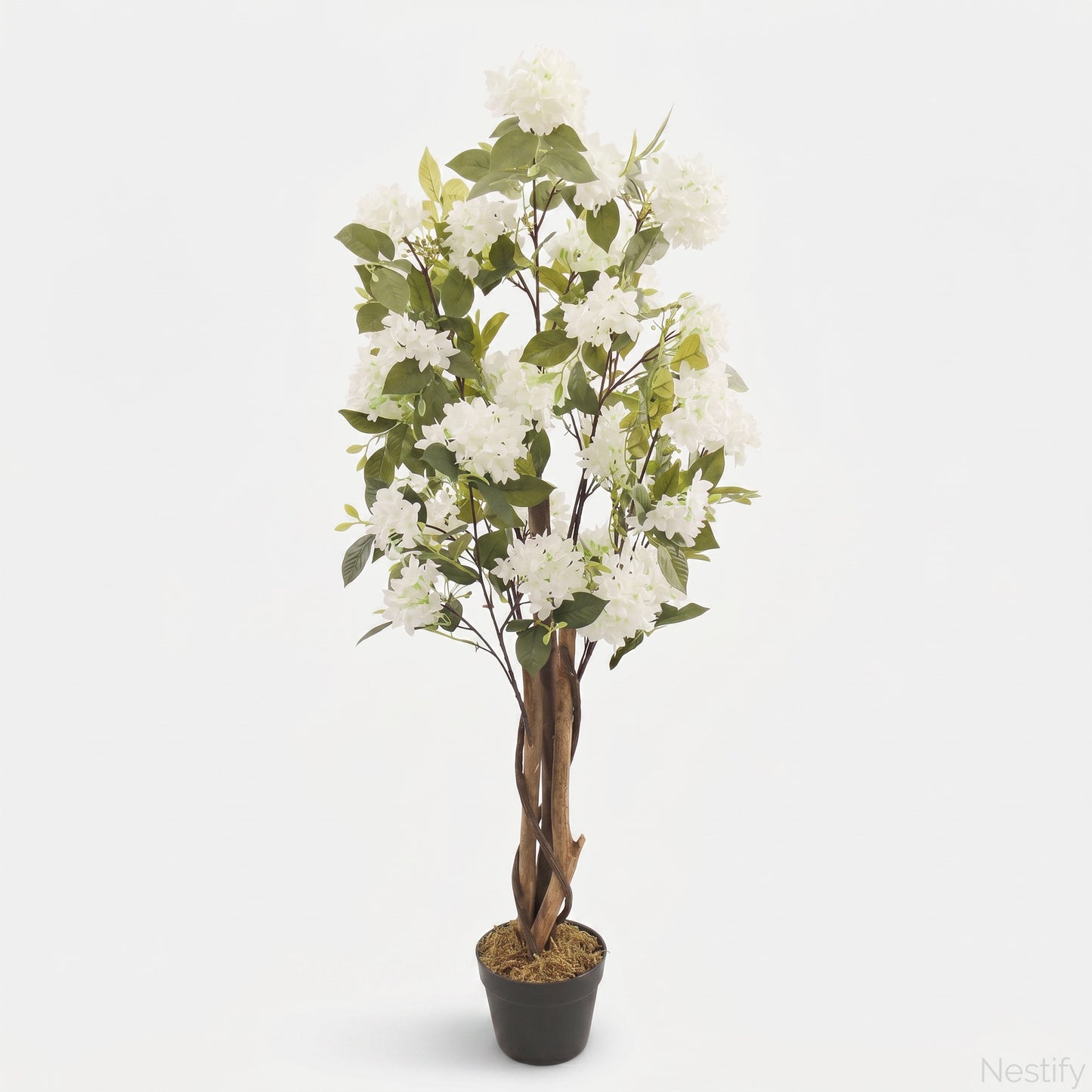 UMJETNO DRVO BIANCA — BIJELO CVJETNO DRVO 120 cm