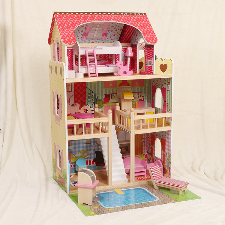 DREVENA KUĆICA ZA LUTKE PALAZZO MAXI