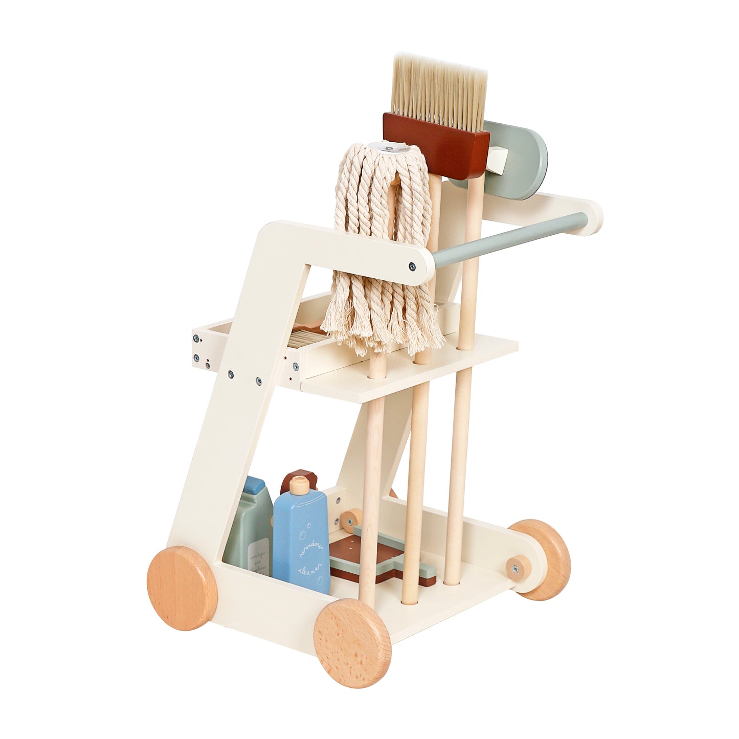 NESTIFY / DJEČIJI DRVENI SET ZA ČIŠĆENJE