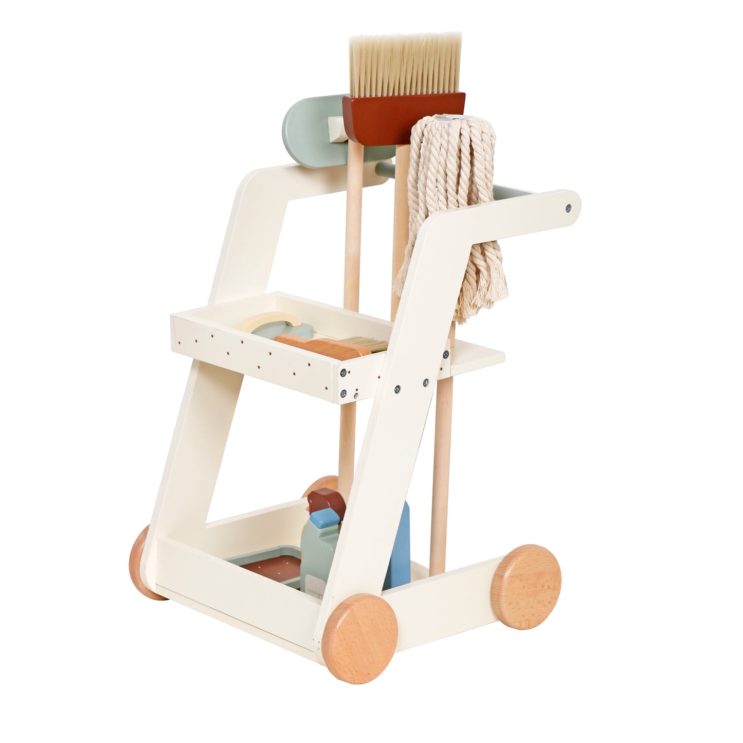 NESTIFY / DJEČIJI DRVENI SET ZA ČIŠĆENJE