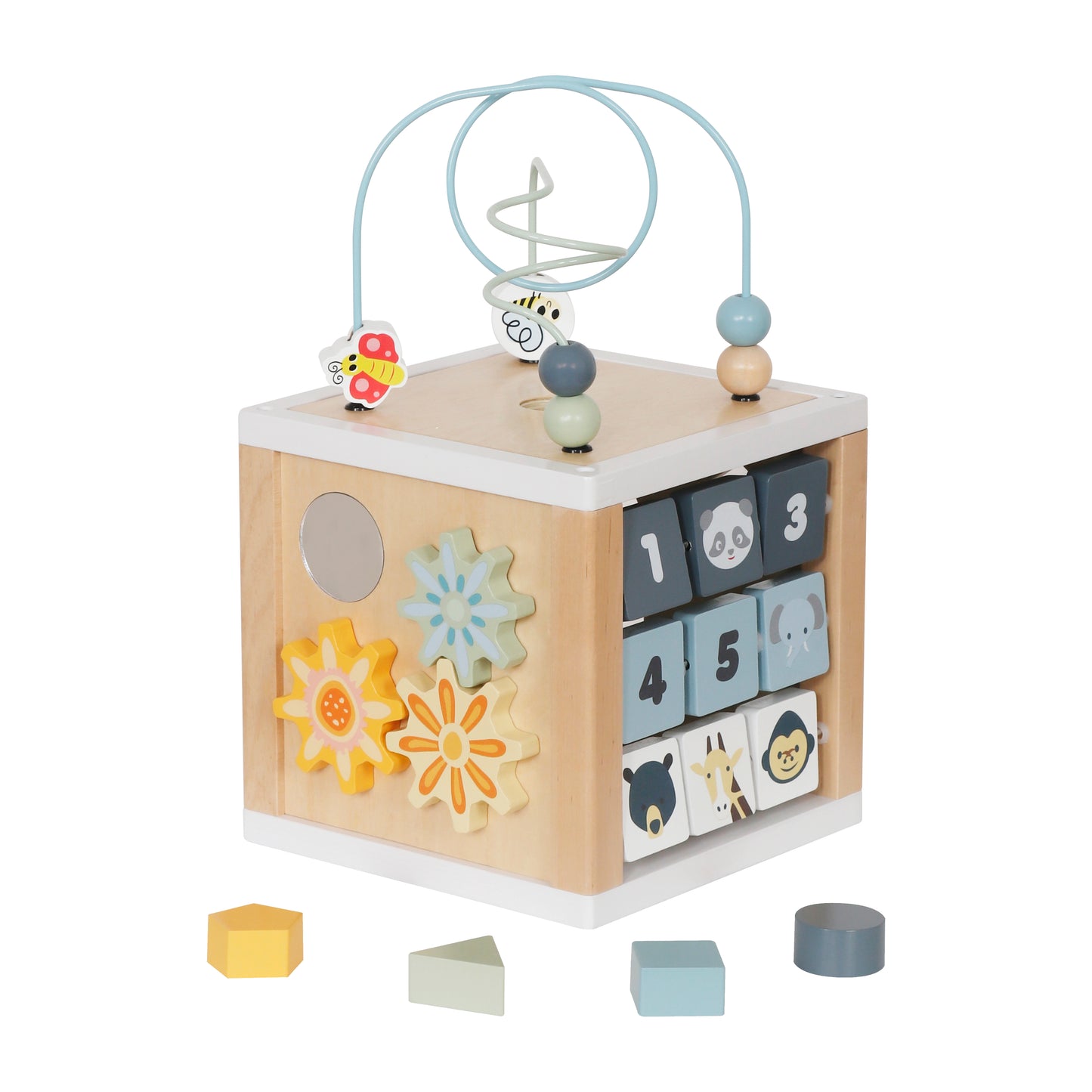 MONTESSORI DRVENA ACTIVITY CUBE