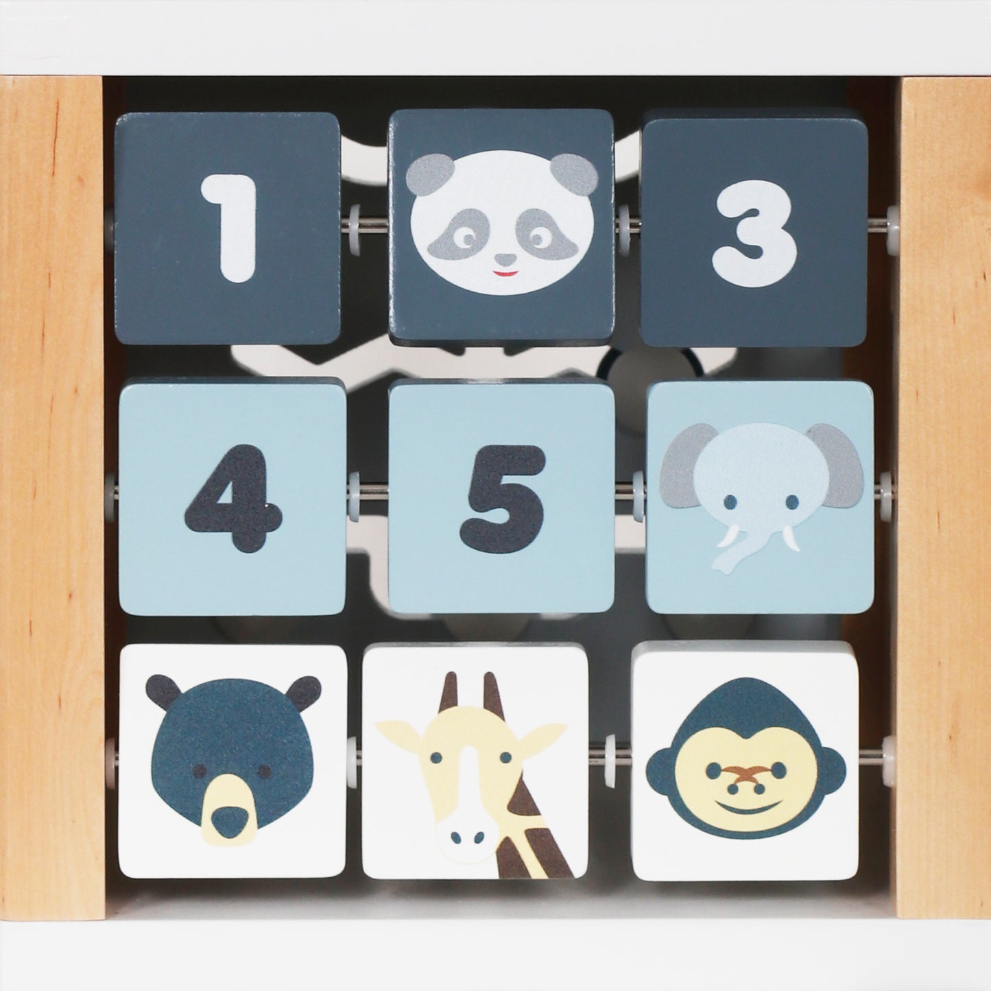 MONTESSORI DRVENA ACTIVITY CUBE