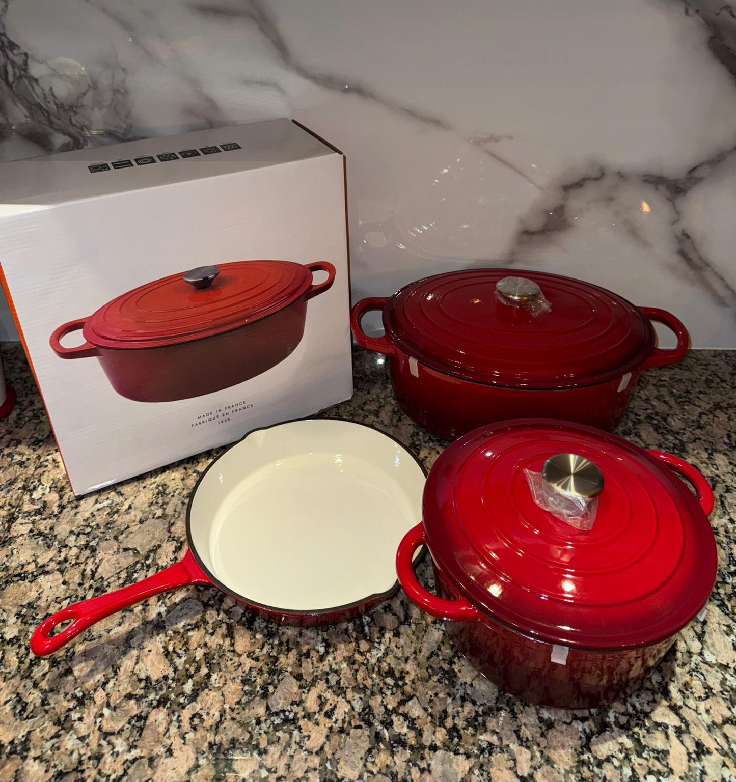 SET GUSANOG POSUĐA / TAVA / KASEROLA / SERPA / 3 U 1