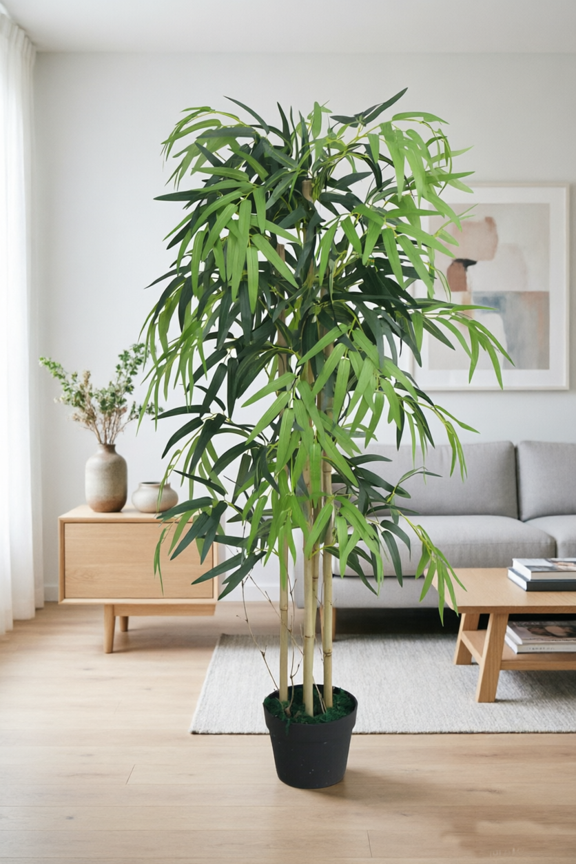 UMJETNI BAMBUS ZELENI 120 cm