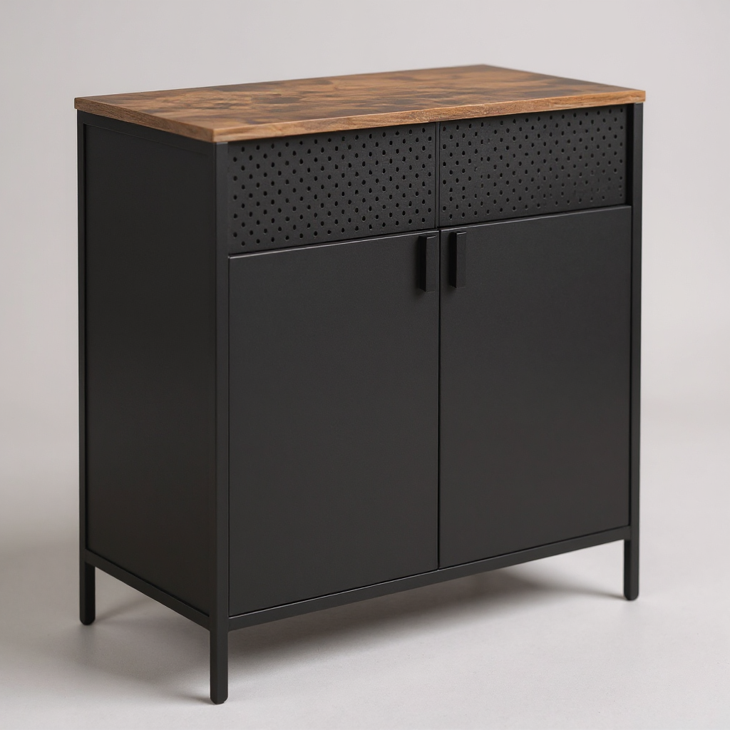 Komoda za odlaganje Solea – crna