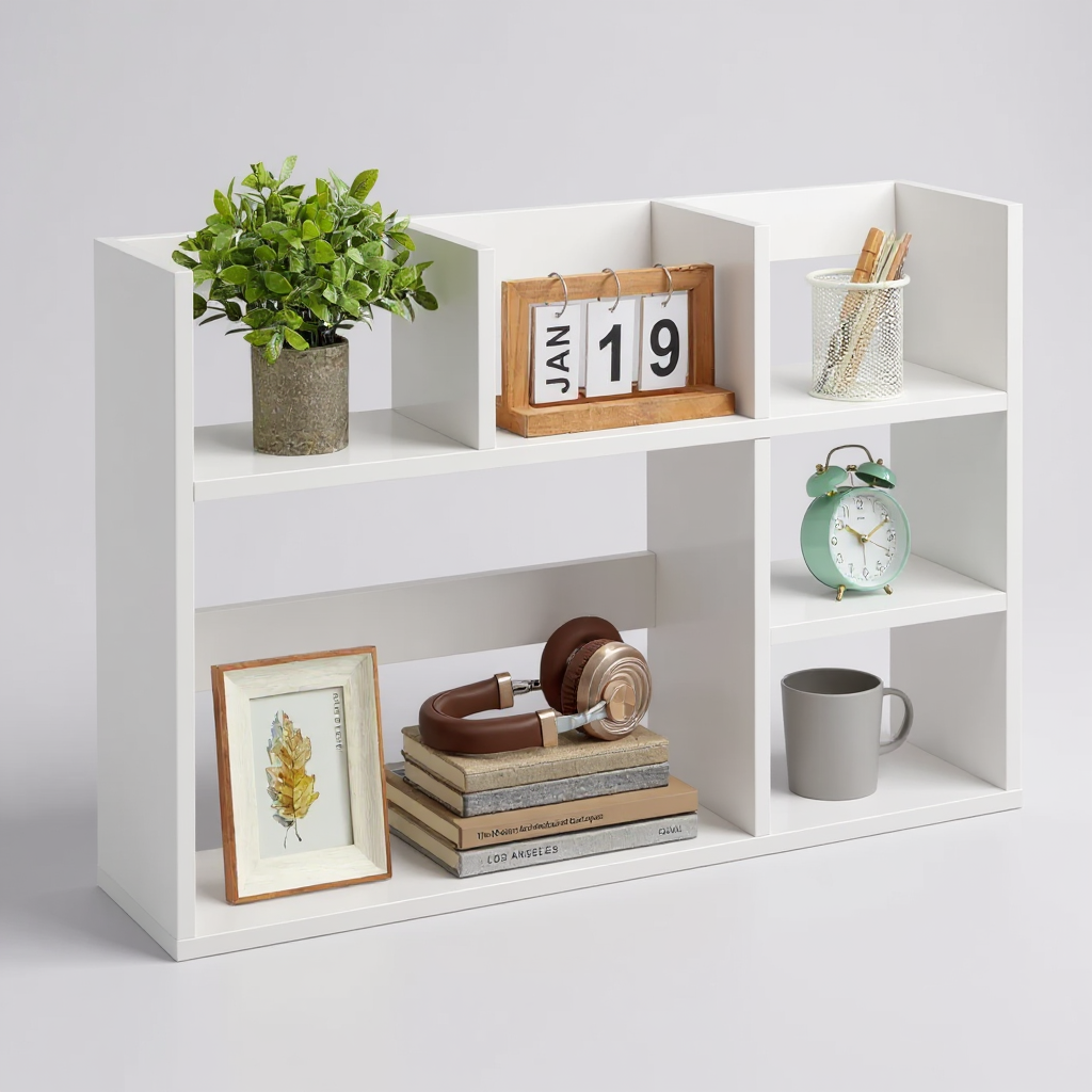 Polica Store – desktop i kuhinjski organizer bijela