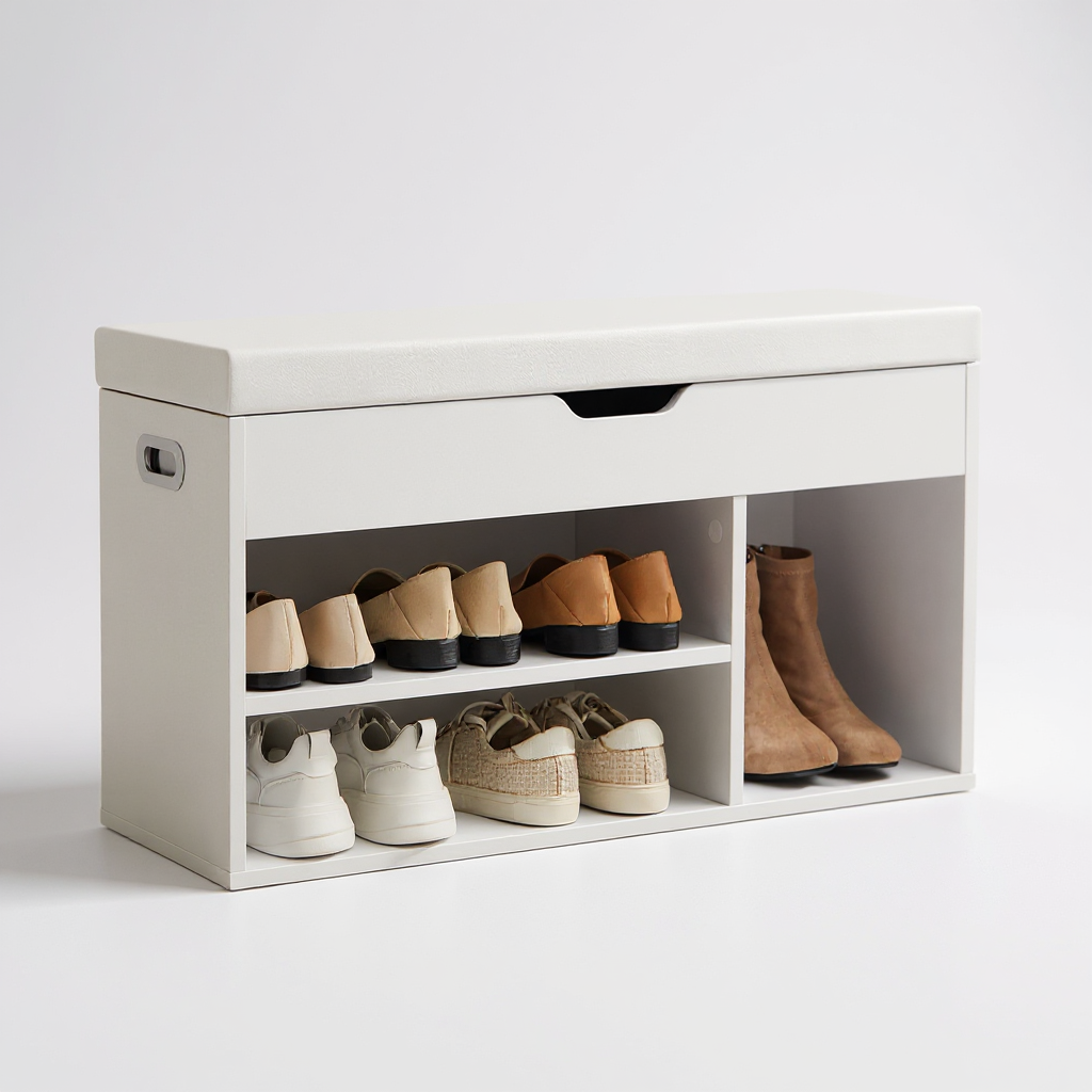 Klupa cipelar Ligna Bijeli