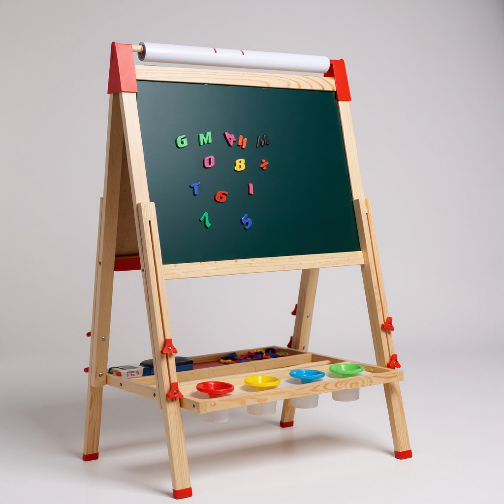 DREVENA TABLA ZA DJECU SKETCHY