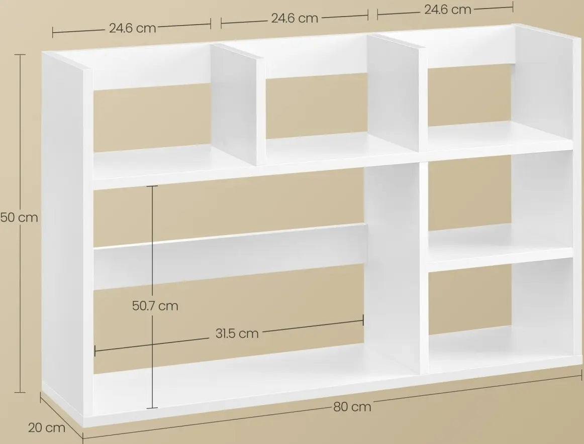 Polica Store – desktop i kuhinjski organizer bijela